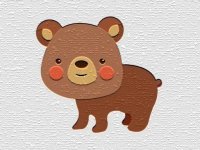 Cartoon Bear Jigsaw Puzzle