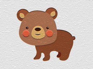 Cartoon Bear Jigsaw Puzzle