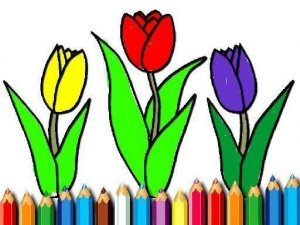 Spring Coloring Art Book