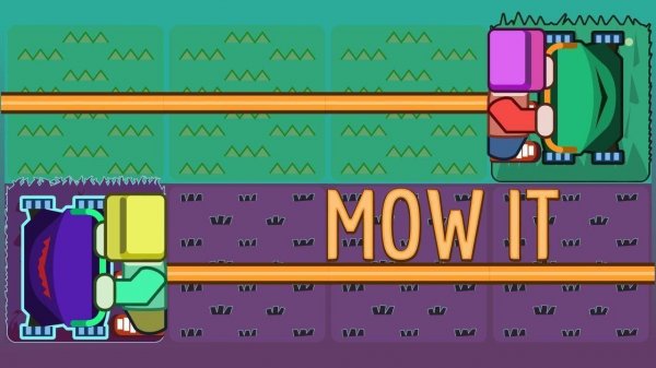 Mow it Lawn Puzzle Game - Online Grass Cutting Fun Puzzle Game