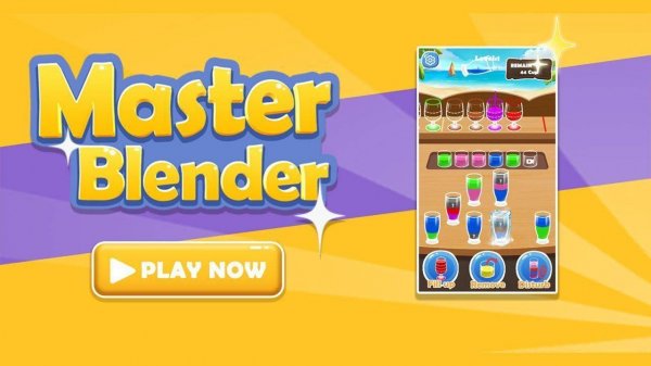 Master Blender: Water Sorting Puzzle Game Online - Puzzle Game