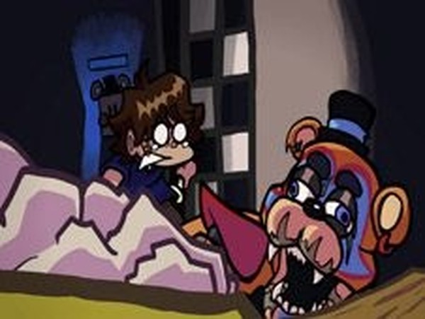 FNF: Glamrock Freddy & Gregory Sings Squid Games Online Game