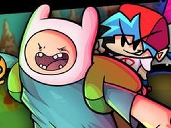 Friday Night Funkin vs. Finn The Human Online Game