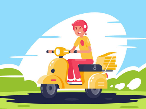 City Scooter Rides Jigsaw Puzzle Game