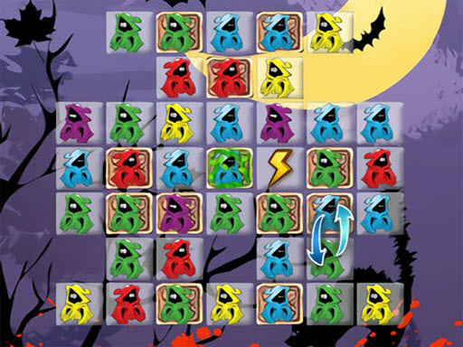 Halloween Match 3 Puzzle Game