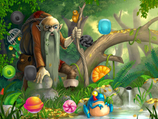 Hidden Candies Puzzle Game