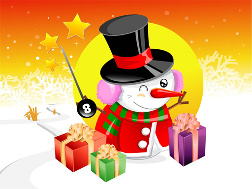 Christmas Vector Characters Puzzle Online Game