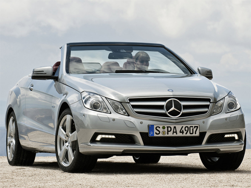 Benz E-Class Cabriolet Slide Puzzle Online Game