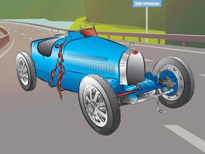 Vintage Cool Cars Memory Game Online