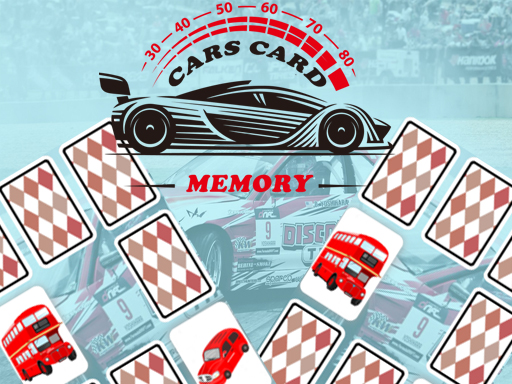 Cars Card Memory Online Game