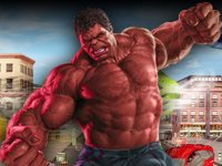 Red Monster Hero Adventure Action Game