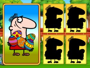 Easter Shadow Match Puzzle Game