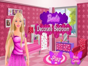 Barbie Decorate Bedroom Online Game