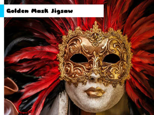 Golden Mask Jigsaw Puzzle Game