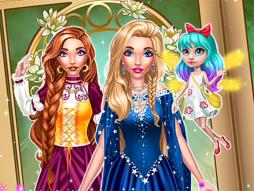 Magic Fairy Tale Princess Dress Up Game