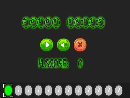 Color Balls Puzzle Game