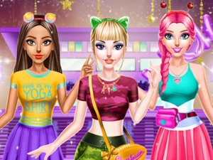 Cheerleader Magazine Dress Up Game