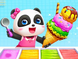 Little Panda Ice Cream Game Online