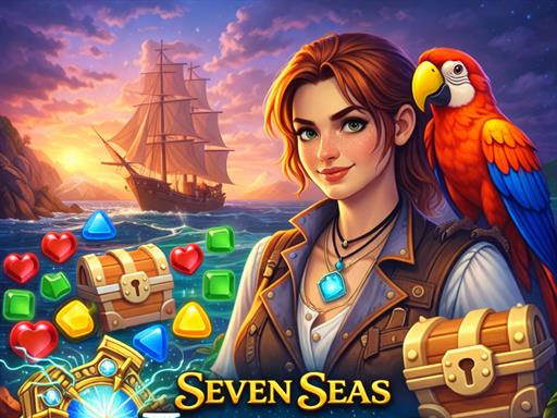 Seven Seas Jewels 2 Online Game