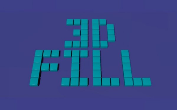 3D Fill: Cube Puzzle Game Online - Spatial Puzzle Game