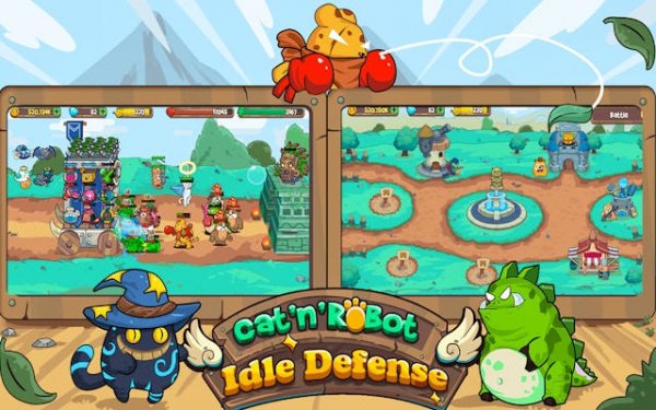 CatnRobot Idle TD Battle Cat - Magical Tower Defense