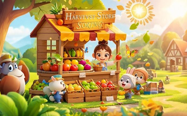 Harvest Store Sorting Puzzle Game