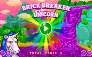Unicorn Brick Breaker Puzzle