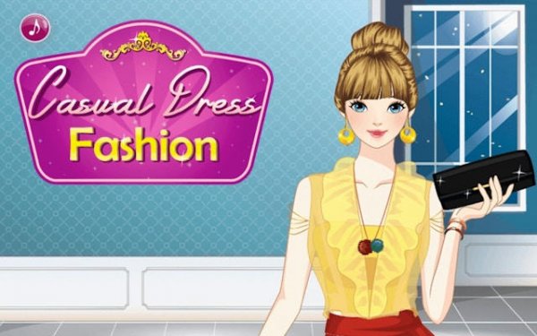 Casual Dress Fashion Model Stylist Online Game - Dress Up Game