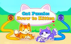 Cat Puzzle: Draw to Help Kittens