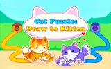 Cat Puzzle: Draw to Help Kittens