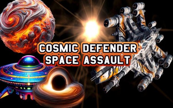 Cosmic Defender Space Assault - Arcade Precision Fighter