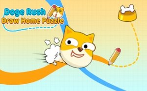 Doge Rush: Draw Puzzle Adventure