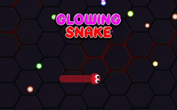 Glowing Snake: Neon Arcade Challenge Online Arcade Game
