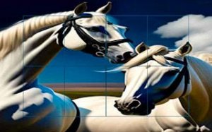 Horses Sliding Puzzle Challenge