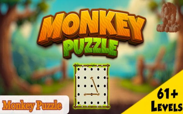 Monkey Puzzle Rope Matching Game