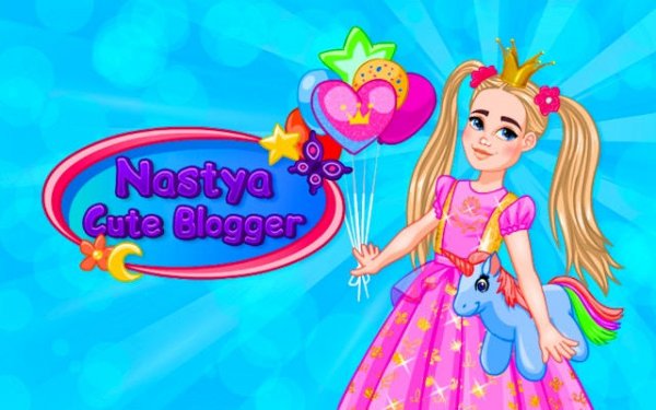 Nastya Cute Blogger: Makeup & Fashion Online Game - Dress Up Game