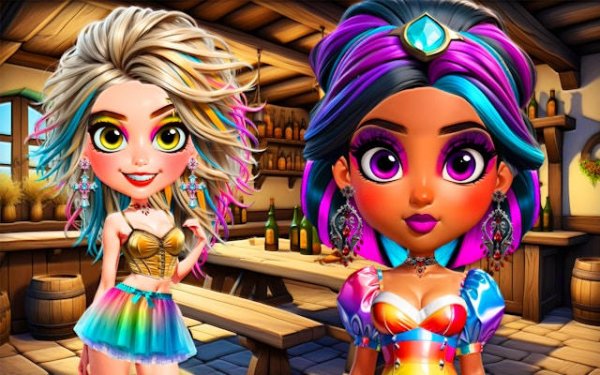 Royal Rebellion Punk Magic Dress Up Game Online Dress Up Game
