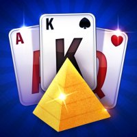Pyramid Solitaire Blue Card Game