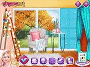 Ellie's Reading Nook Decorating and Dress-Up Game