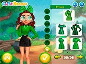 Lovie Chic's St Patrick's Day Costumes Dress Up Online Game