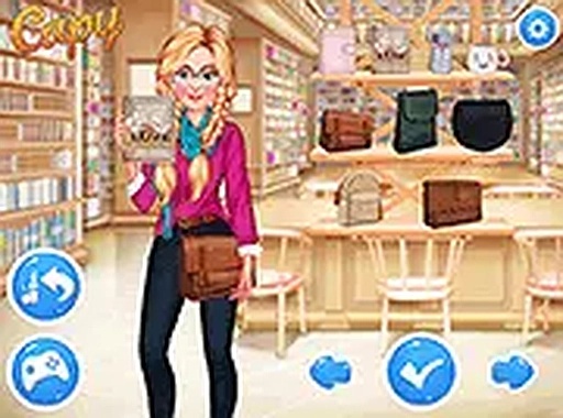 Bookworm Vibes Dress Up Game Online