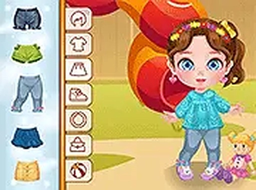 Toddie Casual Look Dress Up Online Game