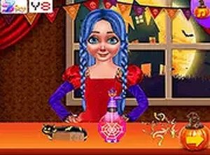 Ladybug Halloween Hairstyles Dress Up Game