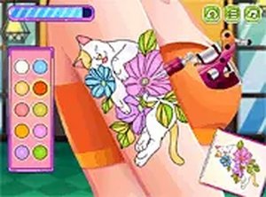Funny Tattoo Shop Online Game