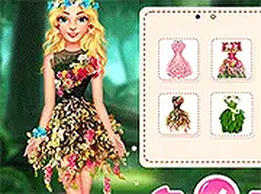 My Dreamy Flora Fashion Look Dress Up Game