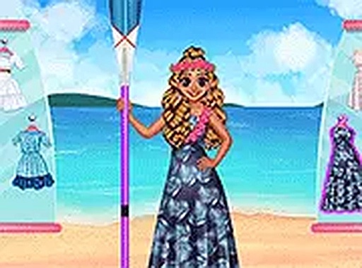 Princess Ready for Adventure's Date Dress-Up Game