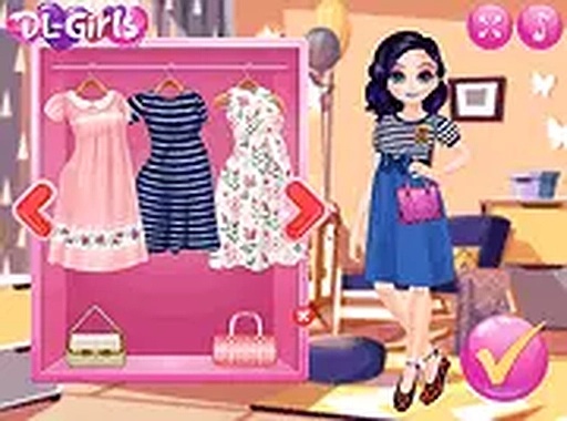 Marie Become a Mommy Online Dress-Up Game