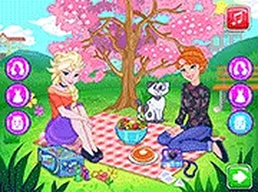 Spring Cherry Blossoms Dress Up Game Online