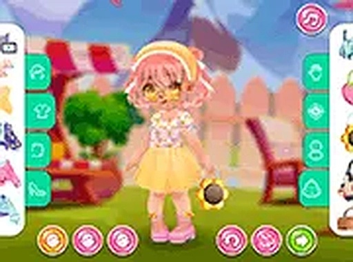 Toddie Cute Skirt Dress-Up Online Game
