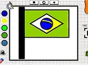 Vivid Brazil Coloring Pages